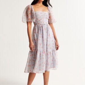 The A&F Emerson Angel Sleeve Midi Dress *NWOT